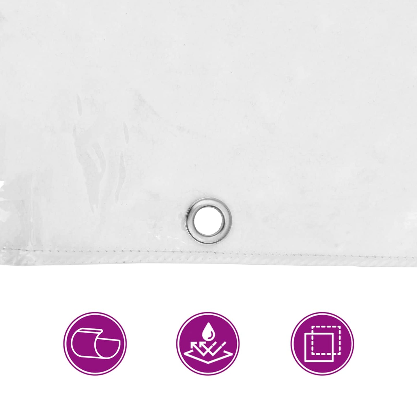 vidaXL Plant Cover Transparent 3 x 4 m PVC 6