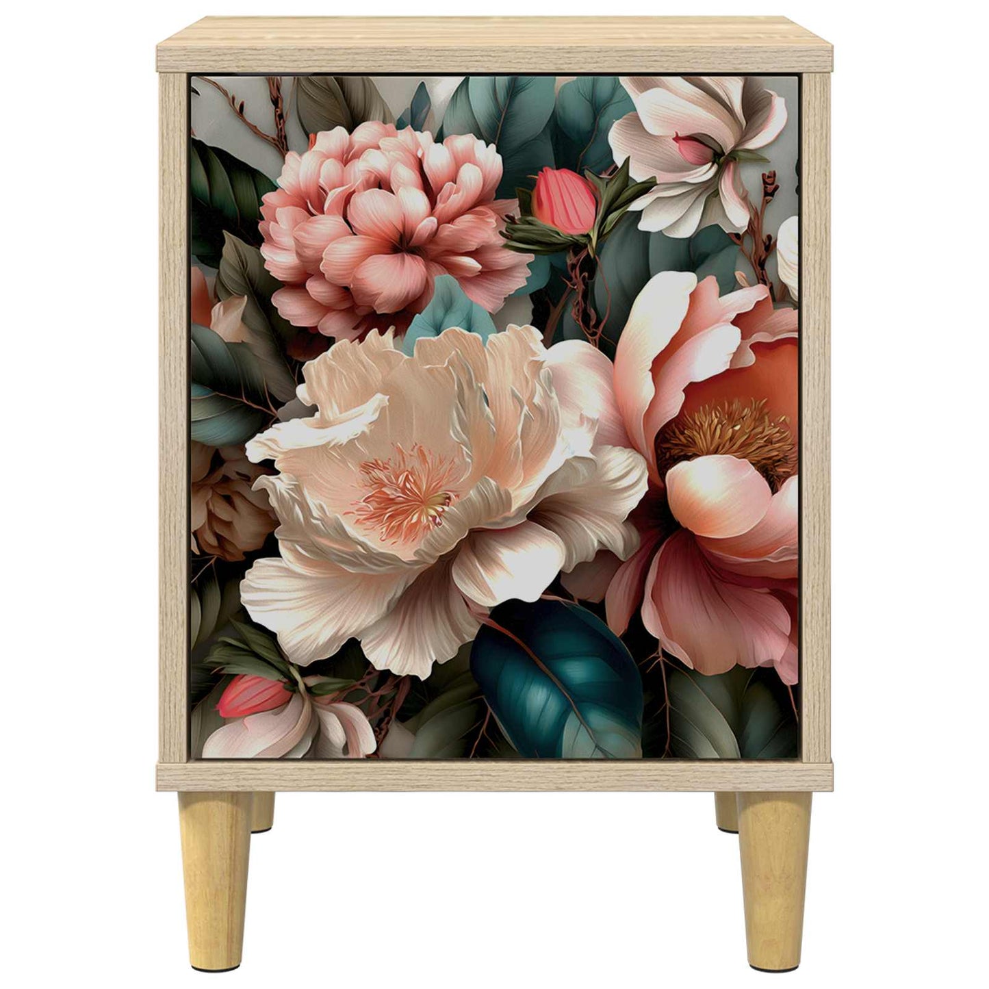 vidaXL Bedside Cabinet BORNE 2 pcs Sonoma Oak 36 x 33 x 50 cm 6