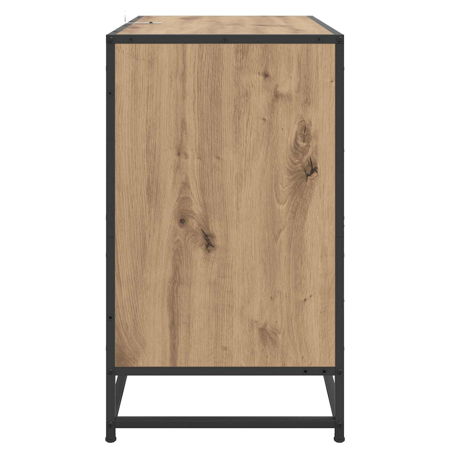 vidaXL Drawer Cabinet 3-Drawer Artisan oak 70 x 41 x 70 cm 6