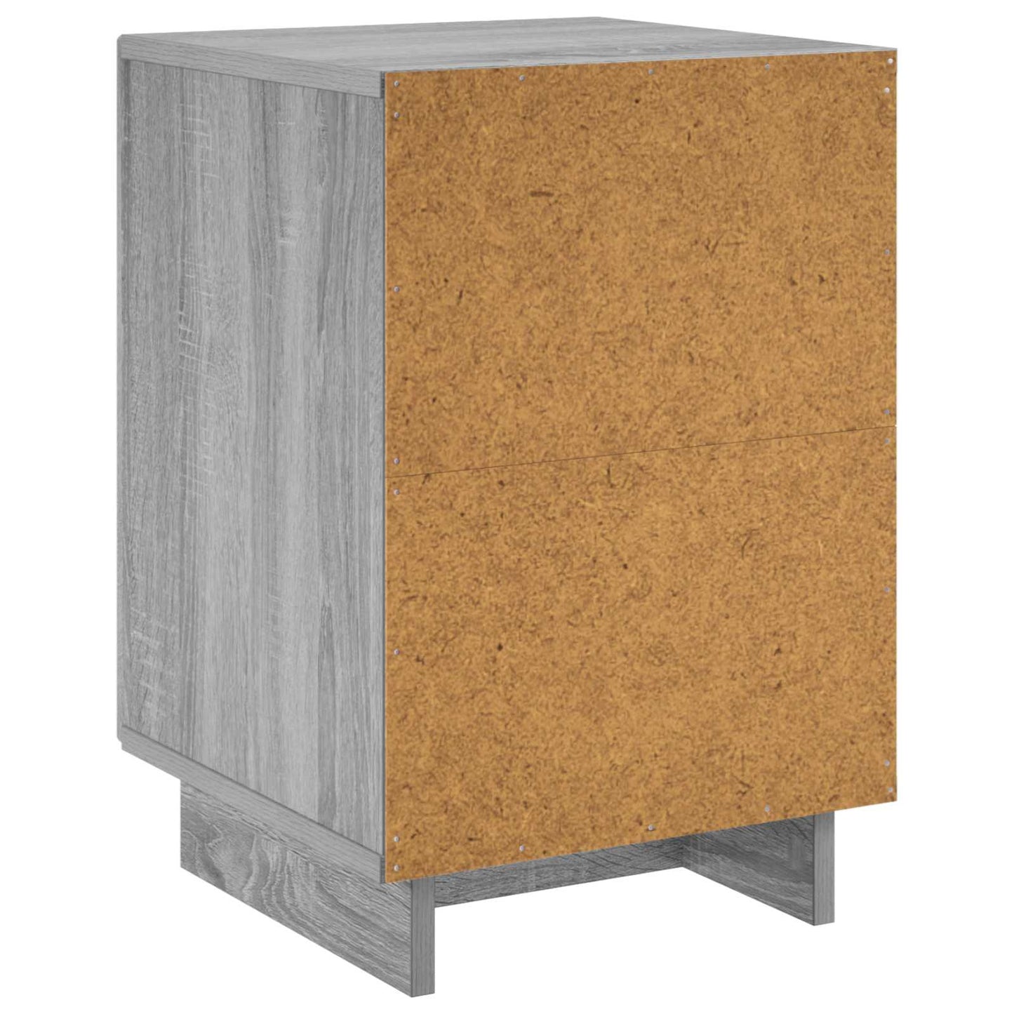 vidaXL Bedside Cabinet 2 pcs Grey Sonoma 33.5 x 34.5 x 50 cm 6