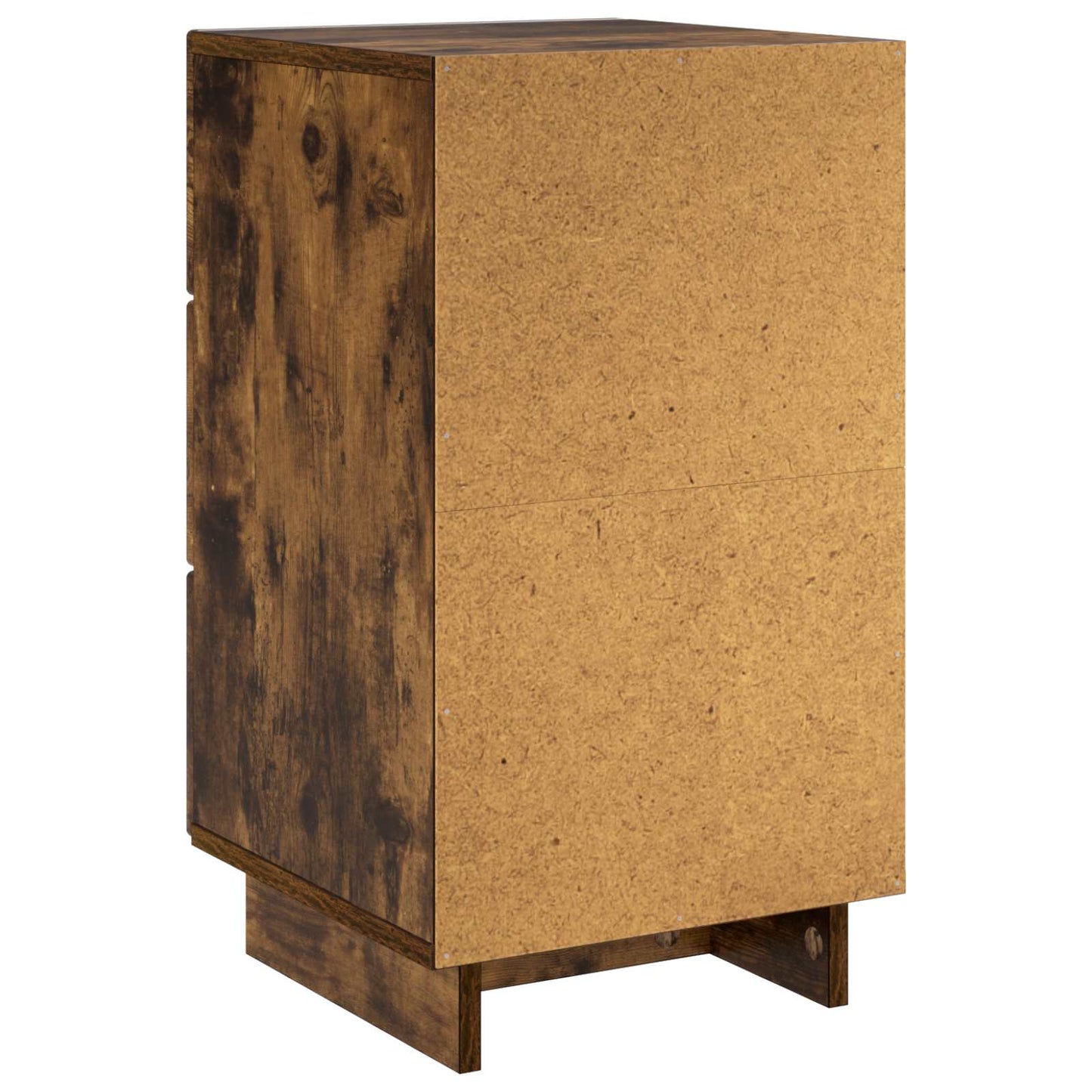 vidaXL Bedside Cabinet Smoked Oak 33.5 x 34.5 x 60 cm Engineered Wood 6