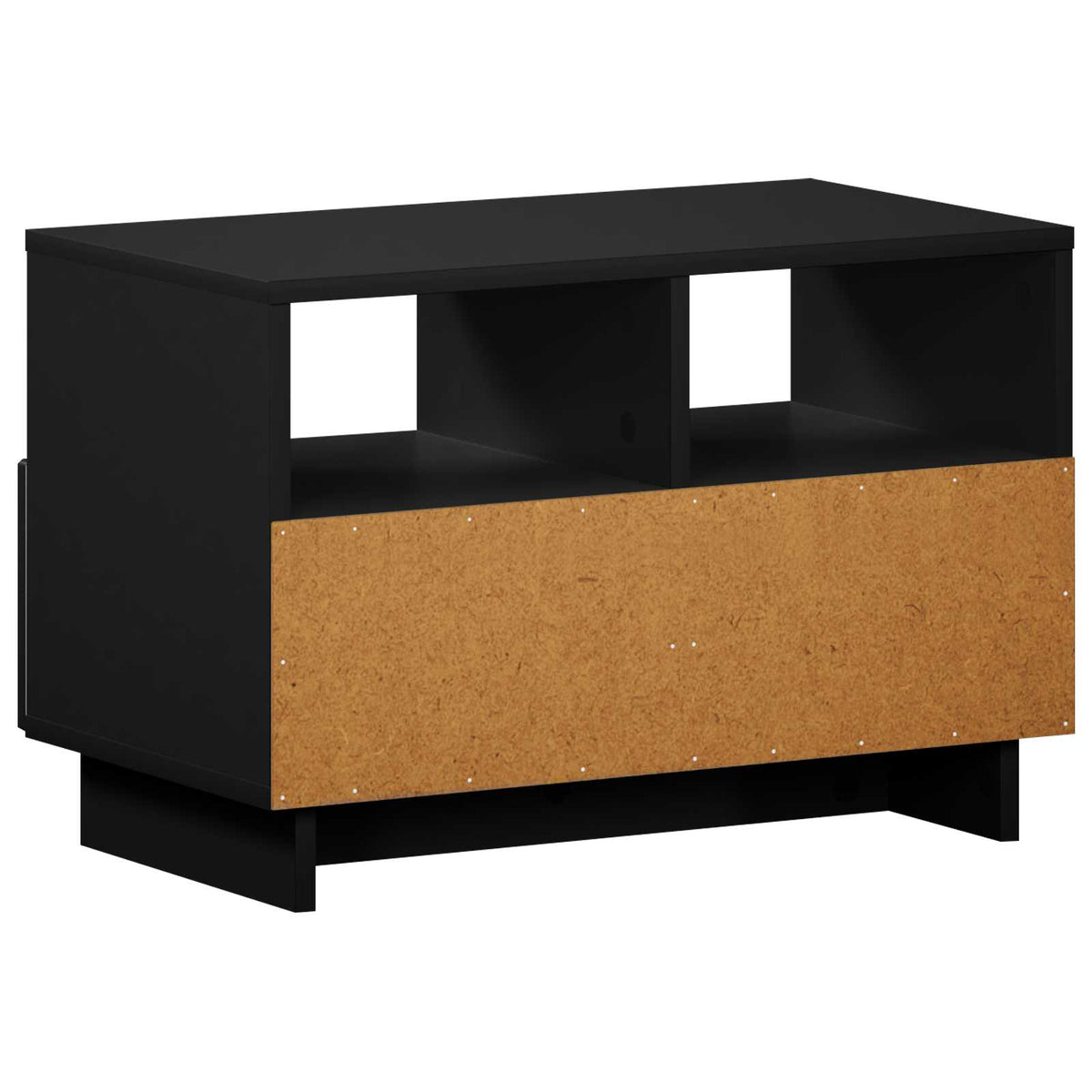 vidaXL TV Stand 60 x 34.5 x 40 cm Black Engineered Wood 6