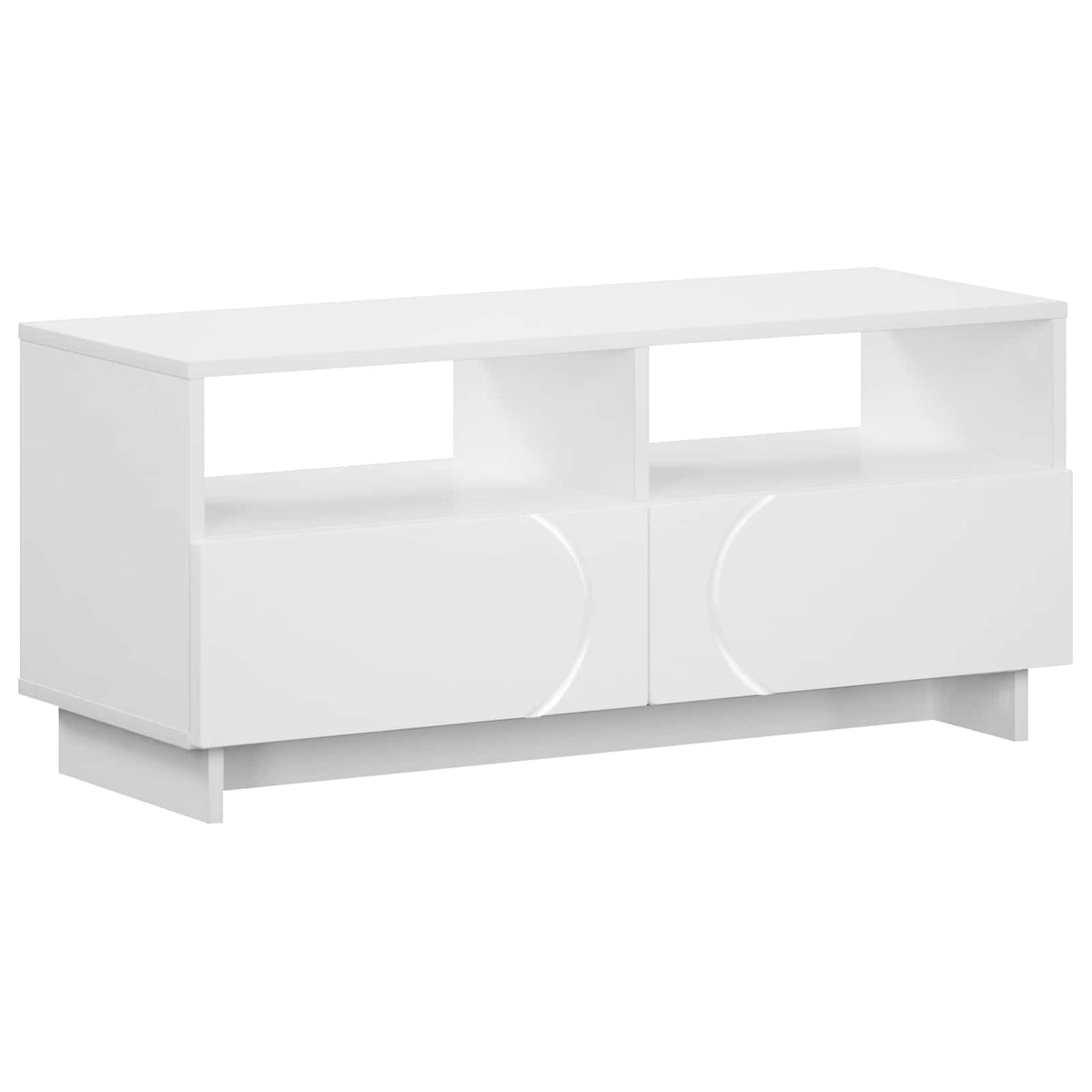 TV Stand Engineered Wood White 90 x 34.5 x 40 cm