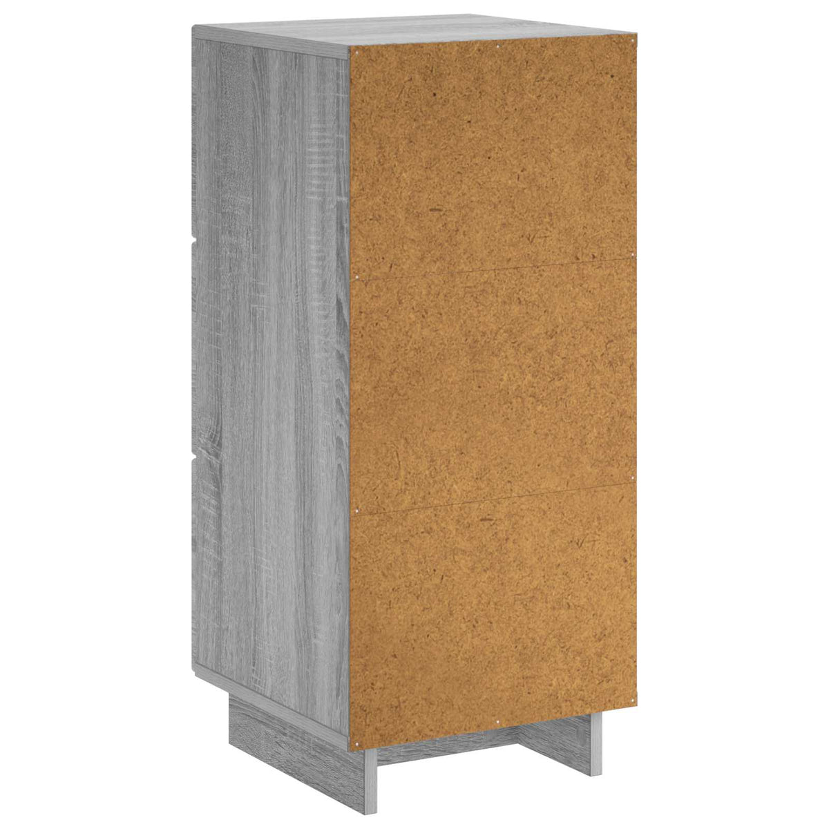 vidaXL Sideboard Grey Sonoma 33.5 x 34.5 x 75 cm Engineered Wood 6