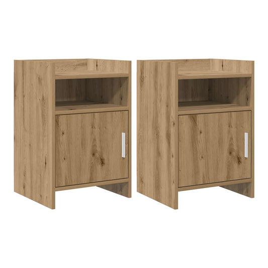 Bedside Tables 40 x 36 x 60 cm Engineered Wood Artisan oak
