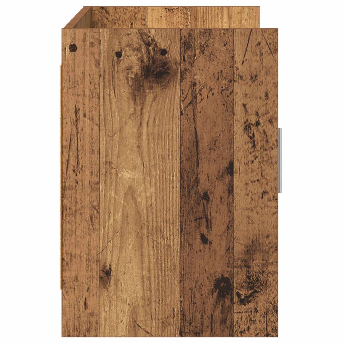 vidaXL TV Cabinet 102 x 33 x 47 cm Old Wood Engineered Wood 6