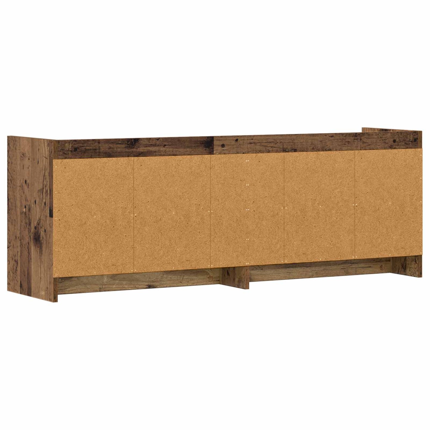 vidaXL TV Cabinet 135 x 33 x 47 cm Old Wood Engineered Wood 6