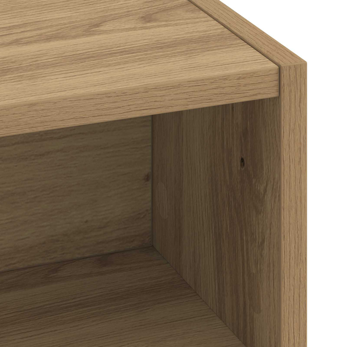 vidaXL Desk with Storage Artisan Oak 80 x 50 x 91 cm 6