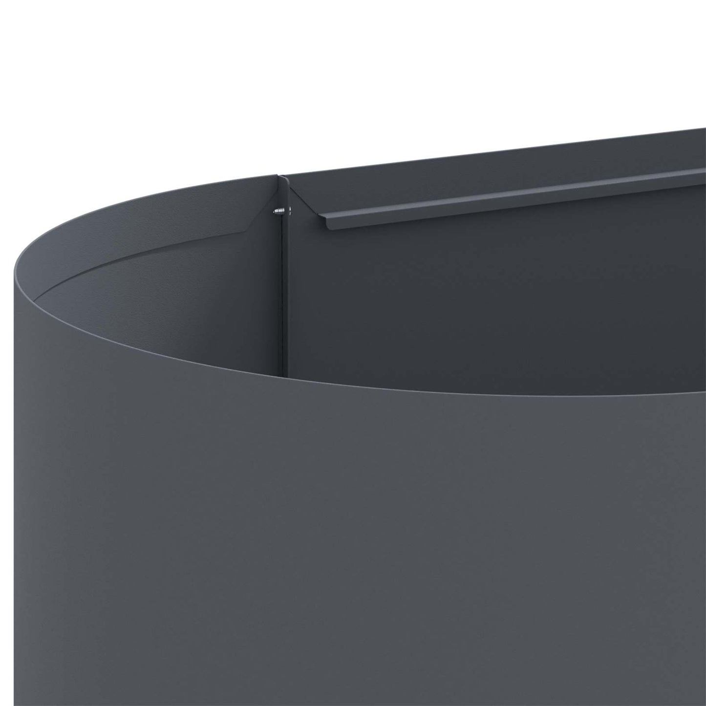 vidaXL Raised Garden Bed Anthracite 120 x 40x 40 cm 6