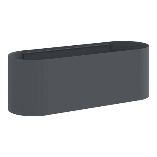 Raised Garden Bed 120 x 40x 40 cm Length 120 cm Anthracite