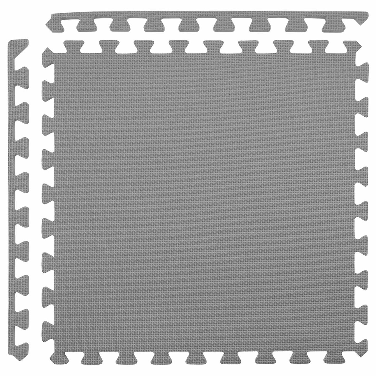 vidaXL Pool Ground Mat 12 pcs Grey 4.32 m² EVA Foam 6