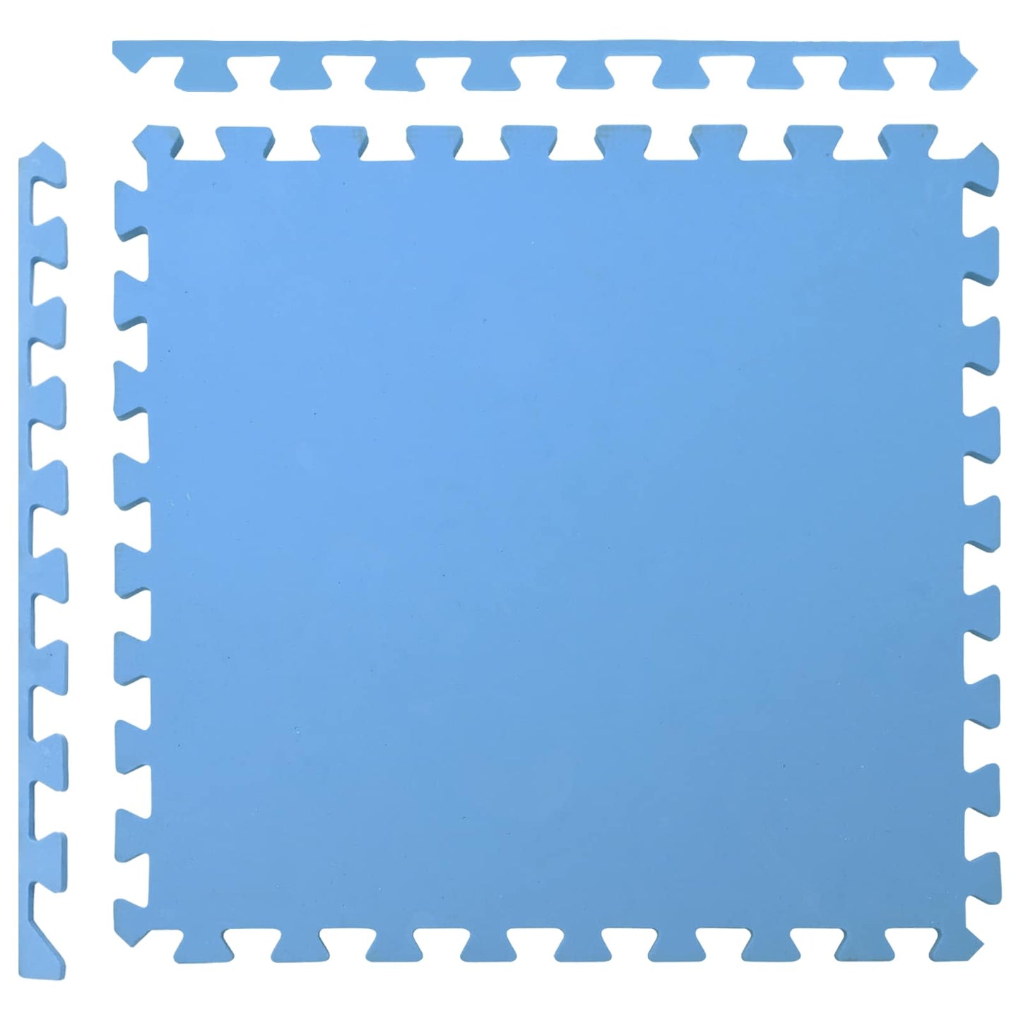 vidaXL Pool Ground Mat 40 pcs Blue 14.4 m² EVA Foam 6