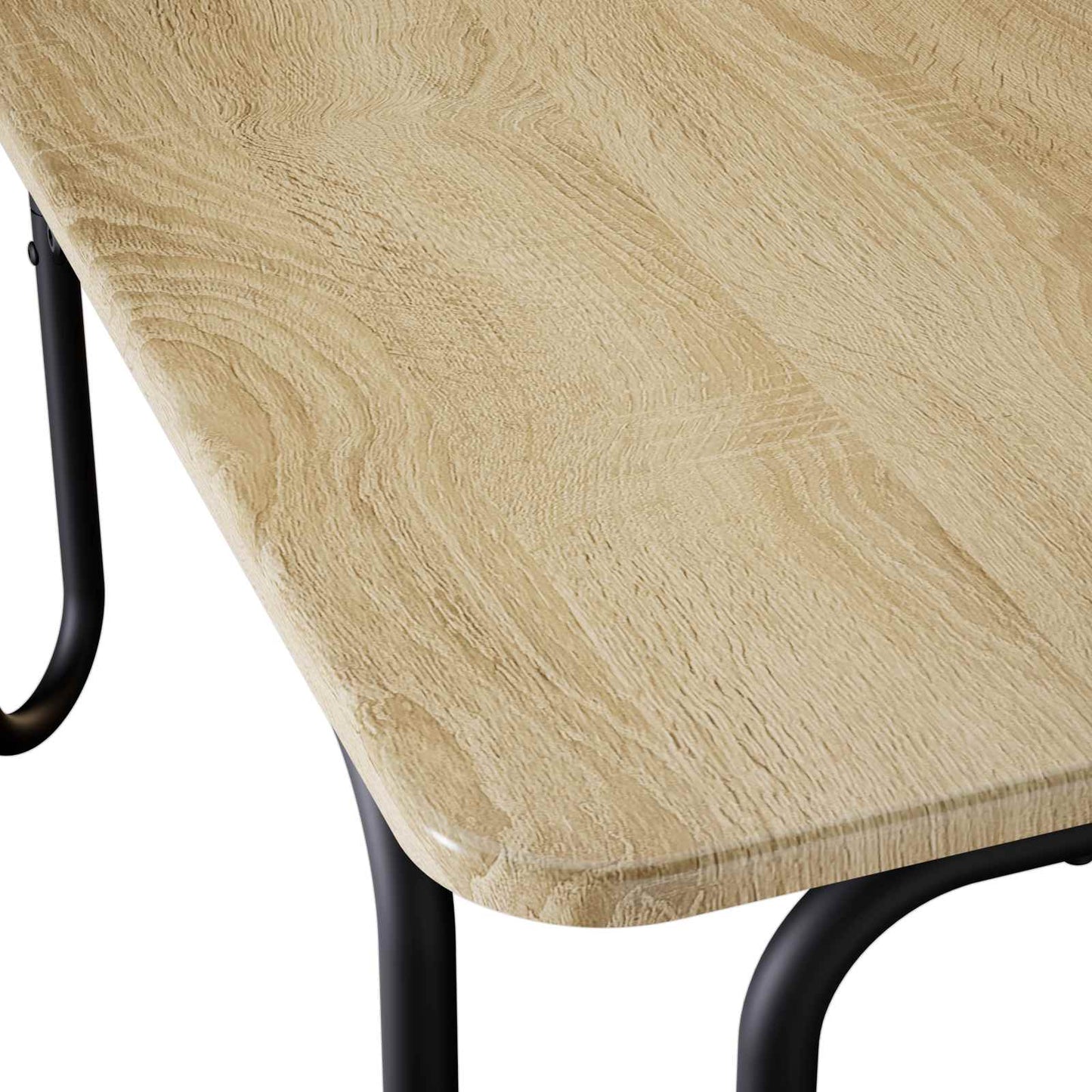 vidaXL Coffee Table Sonoma Oak 79.5 x 79.5 x 45 cm Engineered Wood 6