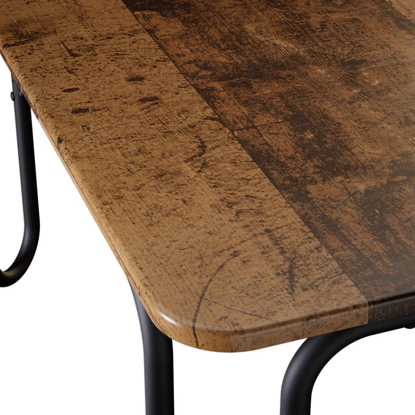 vidaXL Coffee Table Old Wood 79.5 x 79.5 x 45 cm Engineered Wood 6