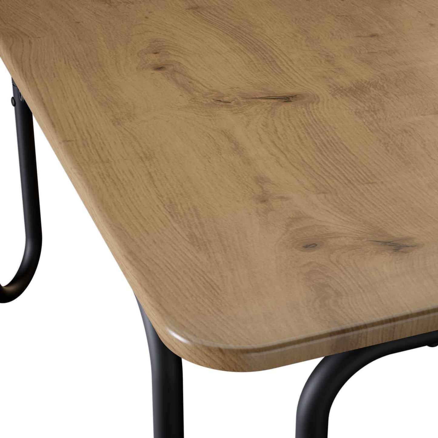 vidaXL Coffee Table Artisan Oak 79.5 x 79.5 x 45 cm Engineered Wood 6