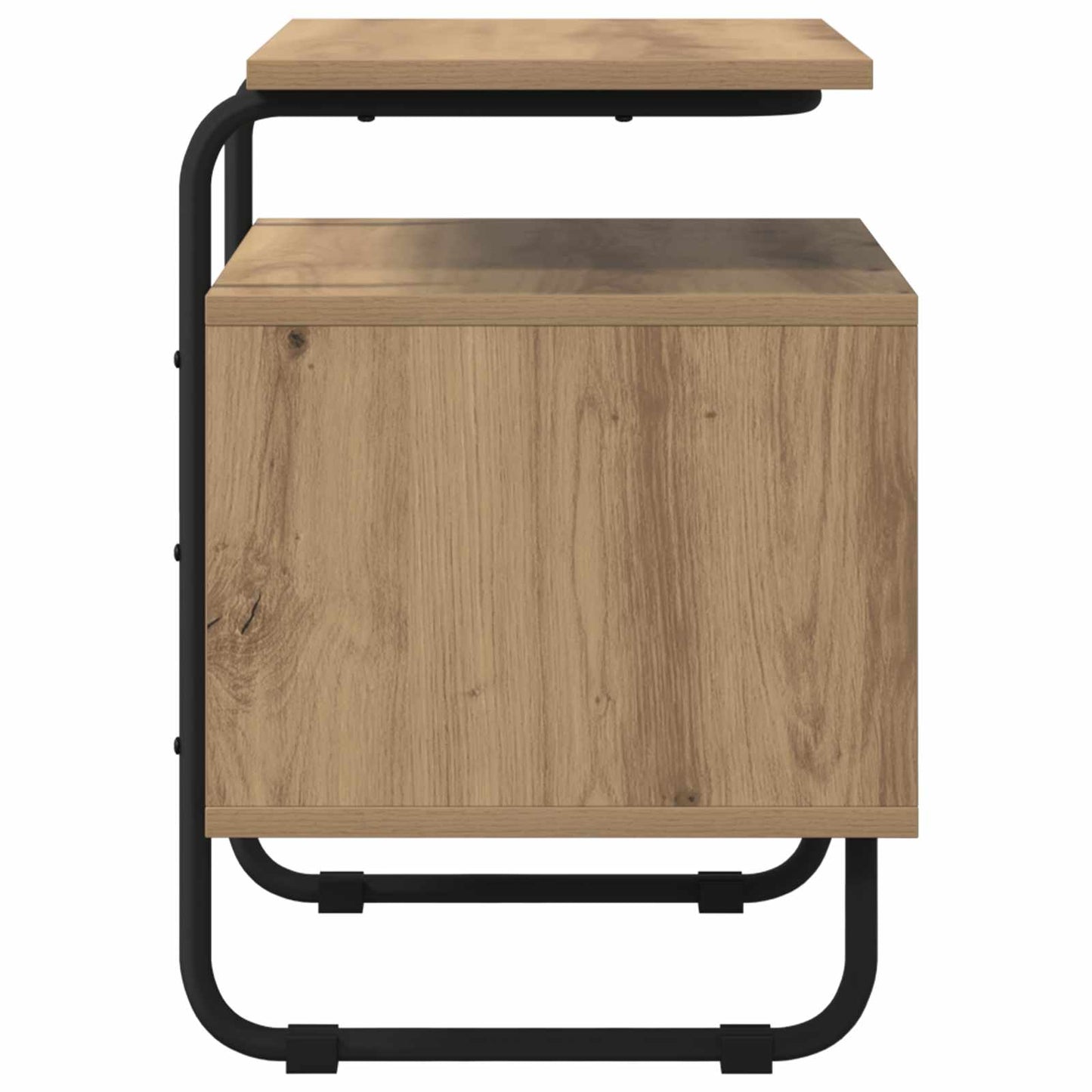 vidaXL Bedside Cabinet 2 pcs Artisan Oak 40 x 36.5 x 50 cm 6