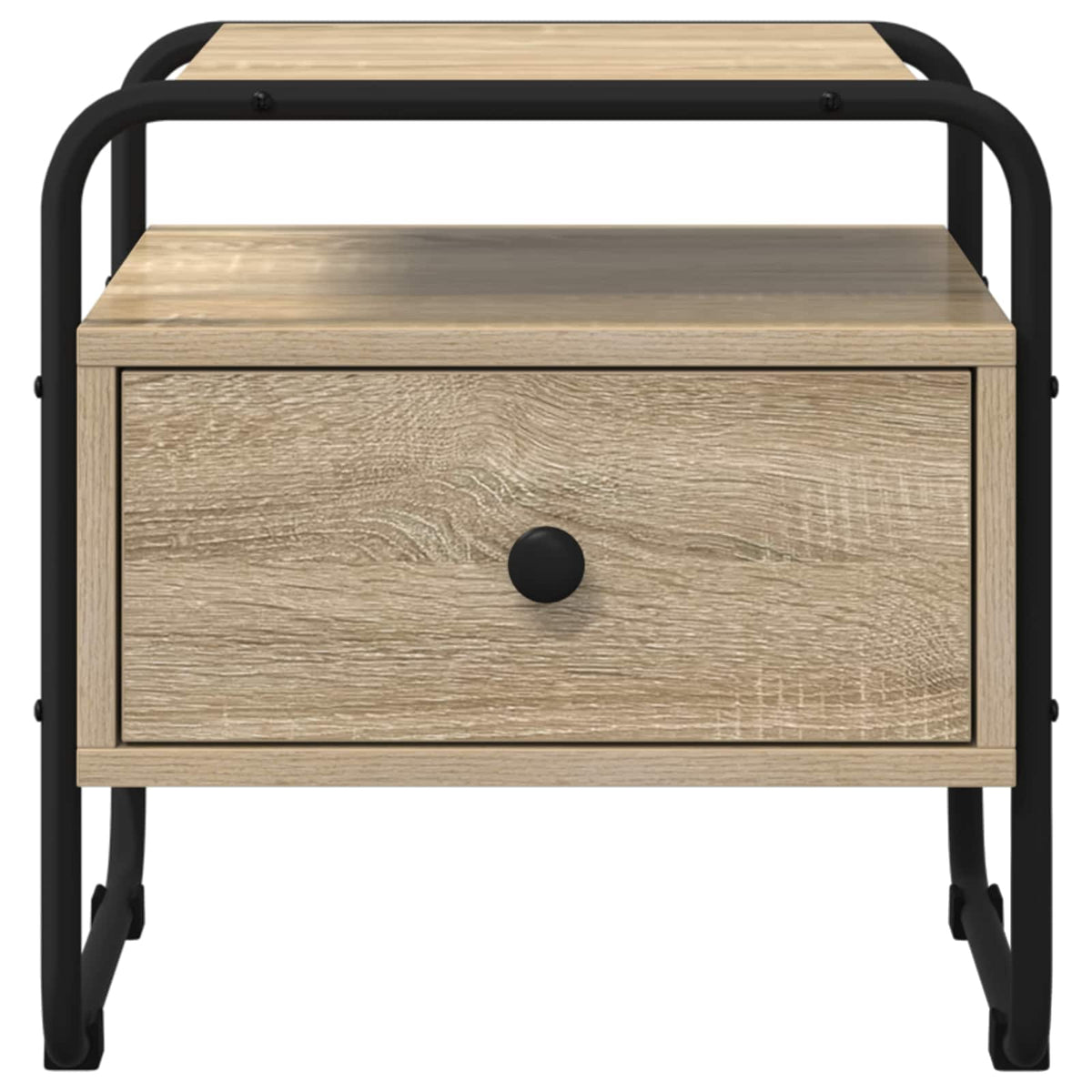 vidaXL Bedside Cabinet 2 pcs Sonoma Oak 40 x 39.5 x 40 cm 6