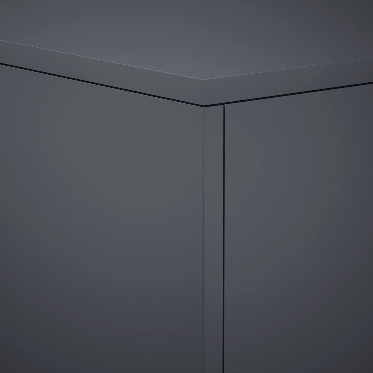 vidaXL Plant Stand Anthracite 30 x 30 x 100 cm Stainless Steel 6