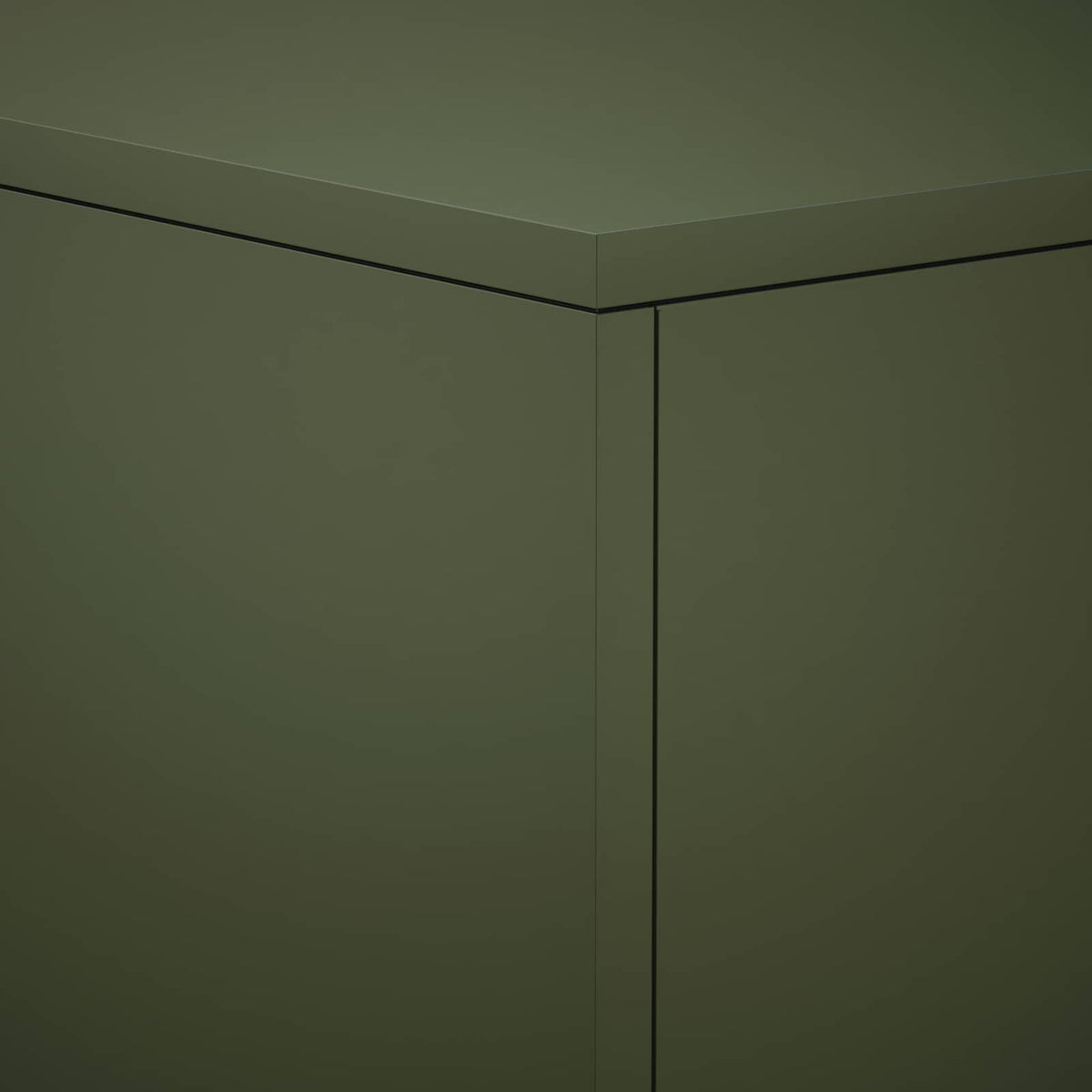 vidaXL Plant Stand Olive Green 30 x 30 x 100 cm Weathering Steel 6