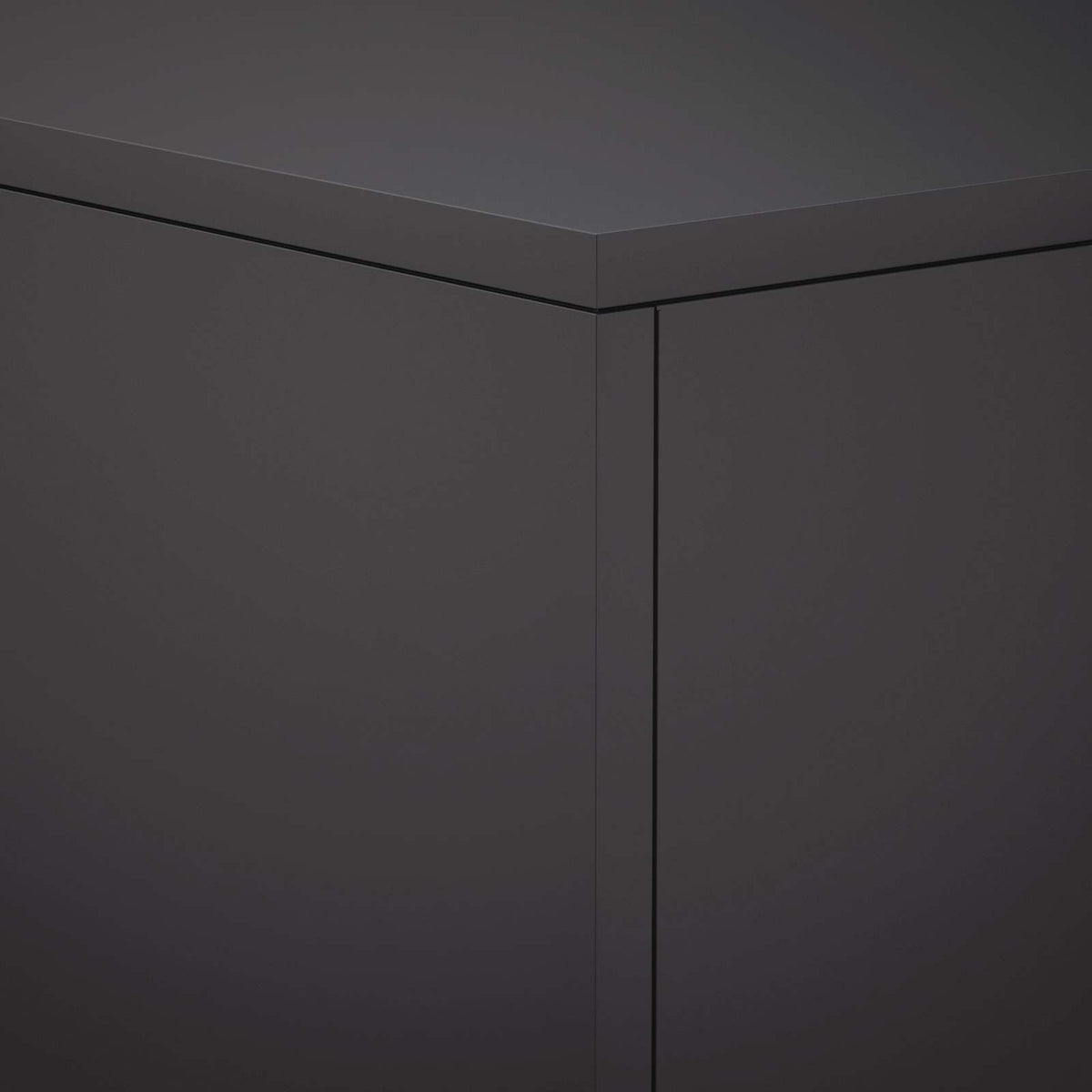 vidaXL Plant Stand Black 40 x 40 x 80 cm Steel 6