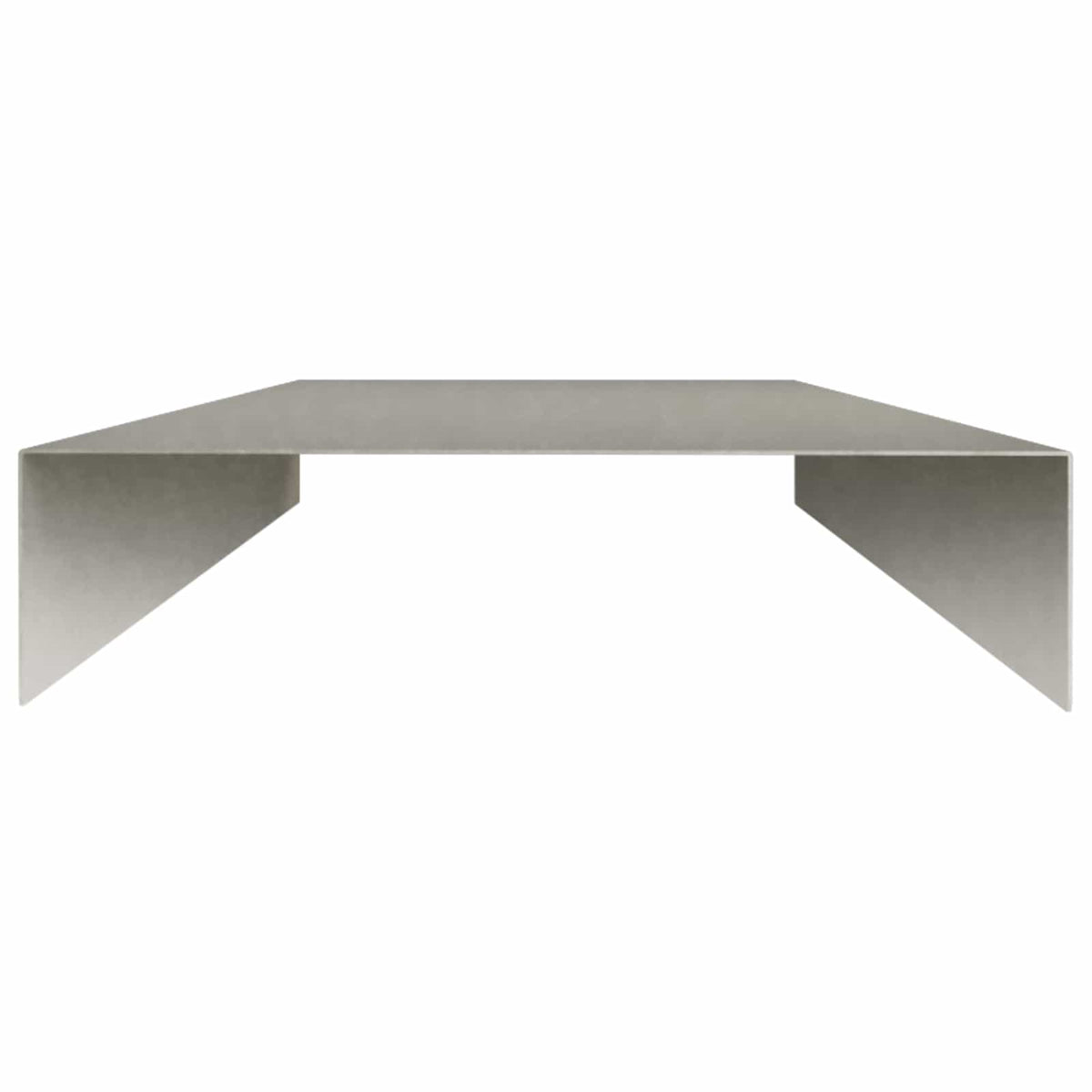 vidaXL Garden Cover Profile 2 pcs 100 x 20 x 5 cm Stainless Steel 4