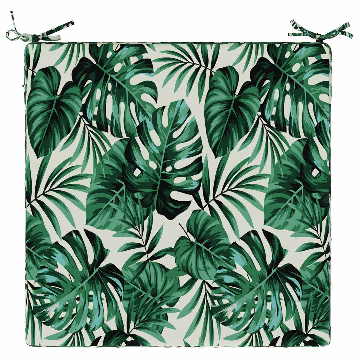vidaXL 4-Piece Seat Cushions SOEST 4 pcs 100% Polyester Leaf Pattern 6