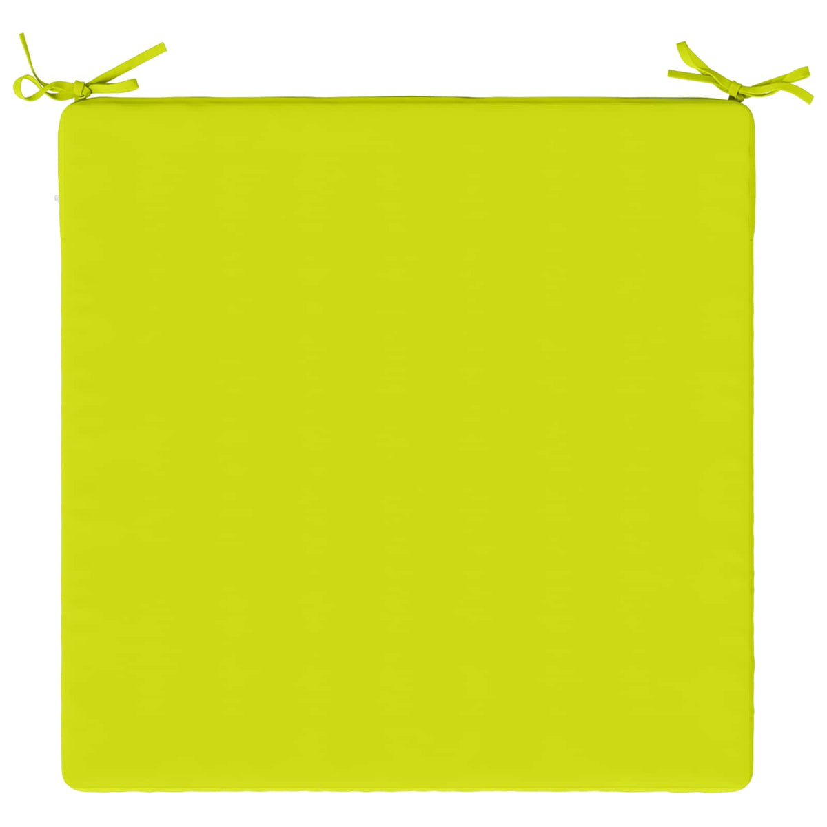 vidaXL Seat Cushions SOEST 4 pcs 100% Polyester Bright Green 6