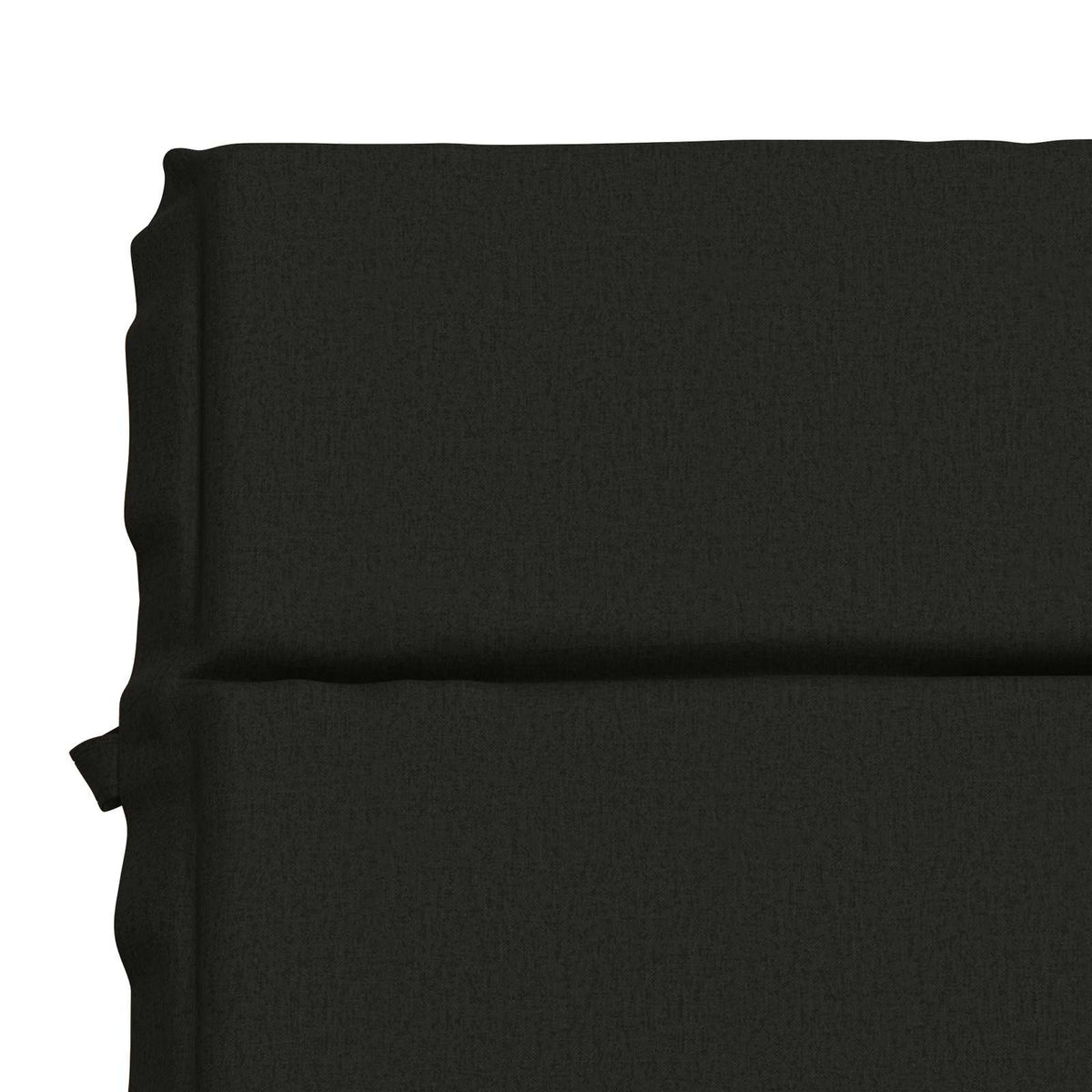 vidaXL Sunlounger Cushion GEMERT 100% Polyester Black 200 x 80 x 3 cm 6