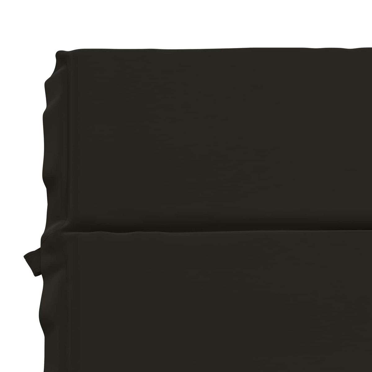 vidaXL Sunlounger Cushion GEMERT 100% Polyester Black 200 x 80 x 3 cm 6