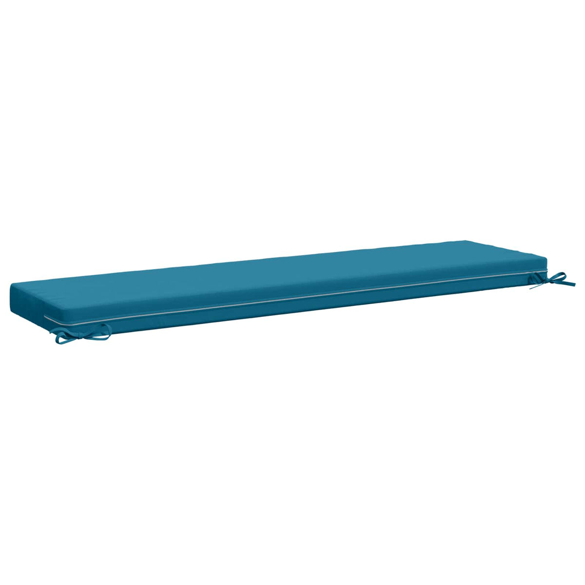 vidaXL 2-Piece Bench Cushions SOEST 2 pcs 100% Polyester Light Blue 6