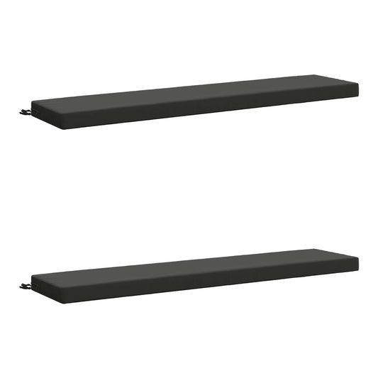 Bench Cushions SOEST Polyester Depth Height Width Anthracite