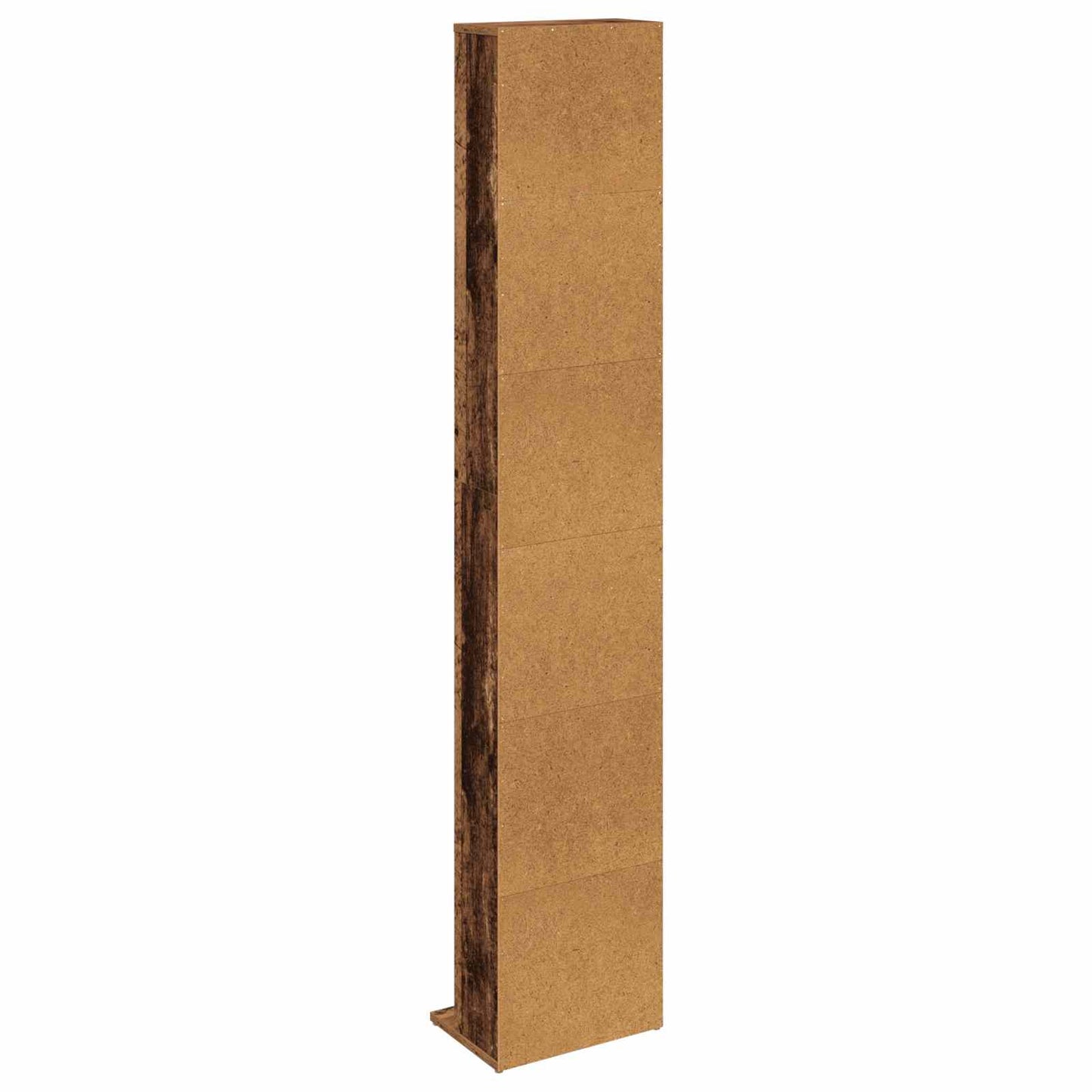 vidaXL CD Cabinet Oak Wood 33 x 23.5 x 175 cm Engineered Wood 6