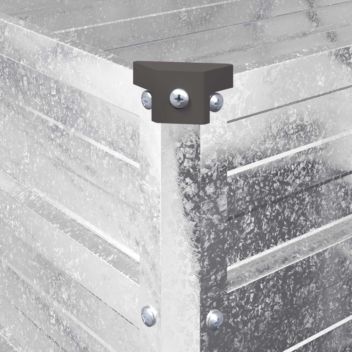 vidaXL Raised Garden Bed Silver 600 x 40 x 24 cm galvanized 6