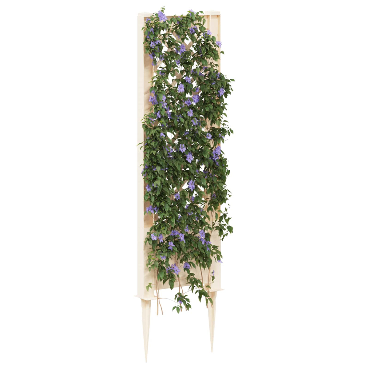 Trellis with Spike PP White