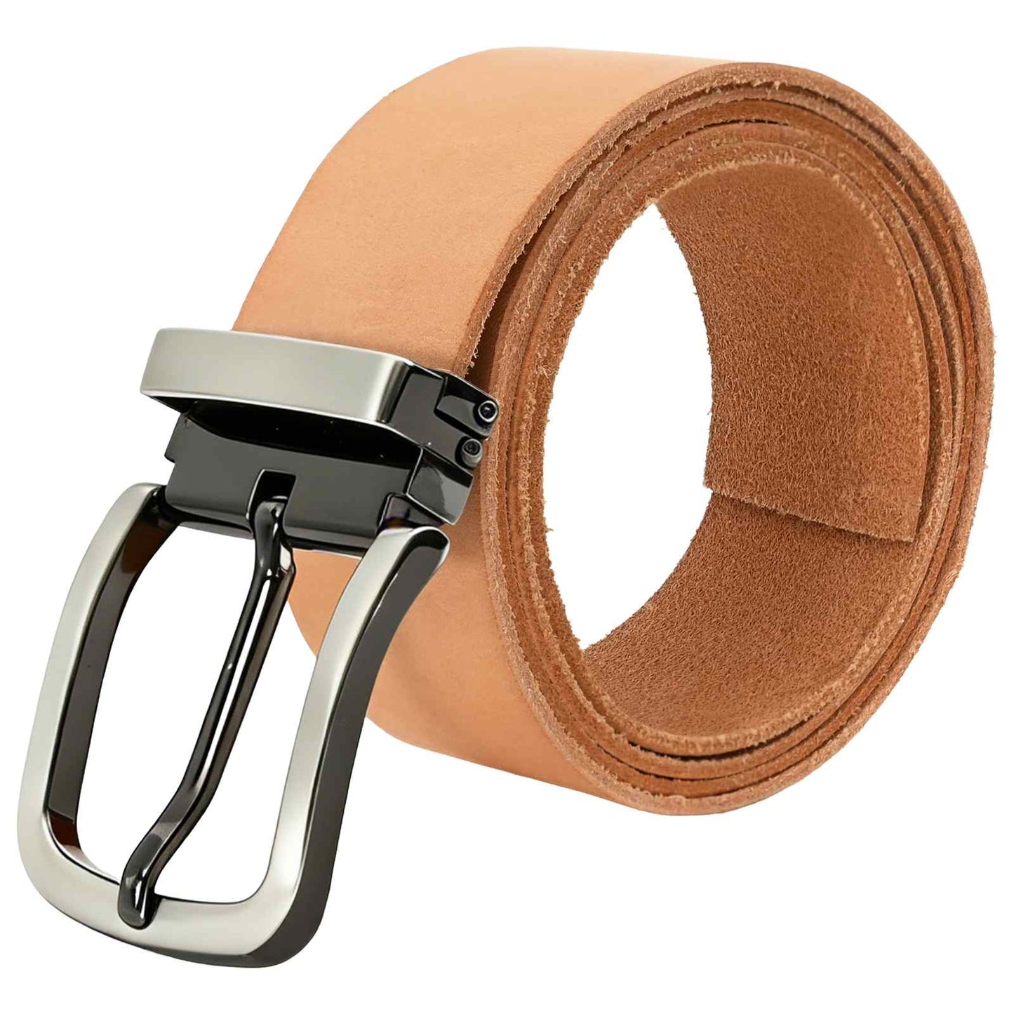 vidaXL Leather Strap 1 Light Brown 1000 x 4 cm Leather 6