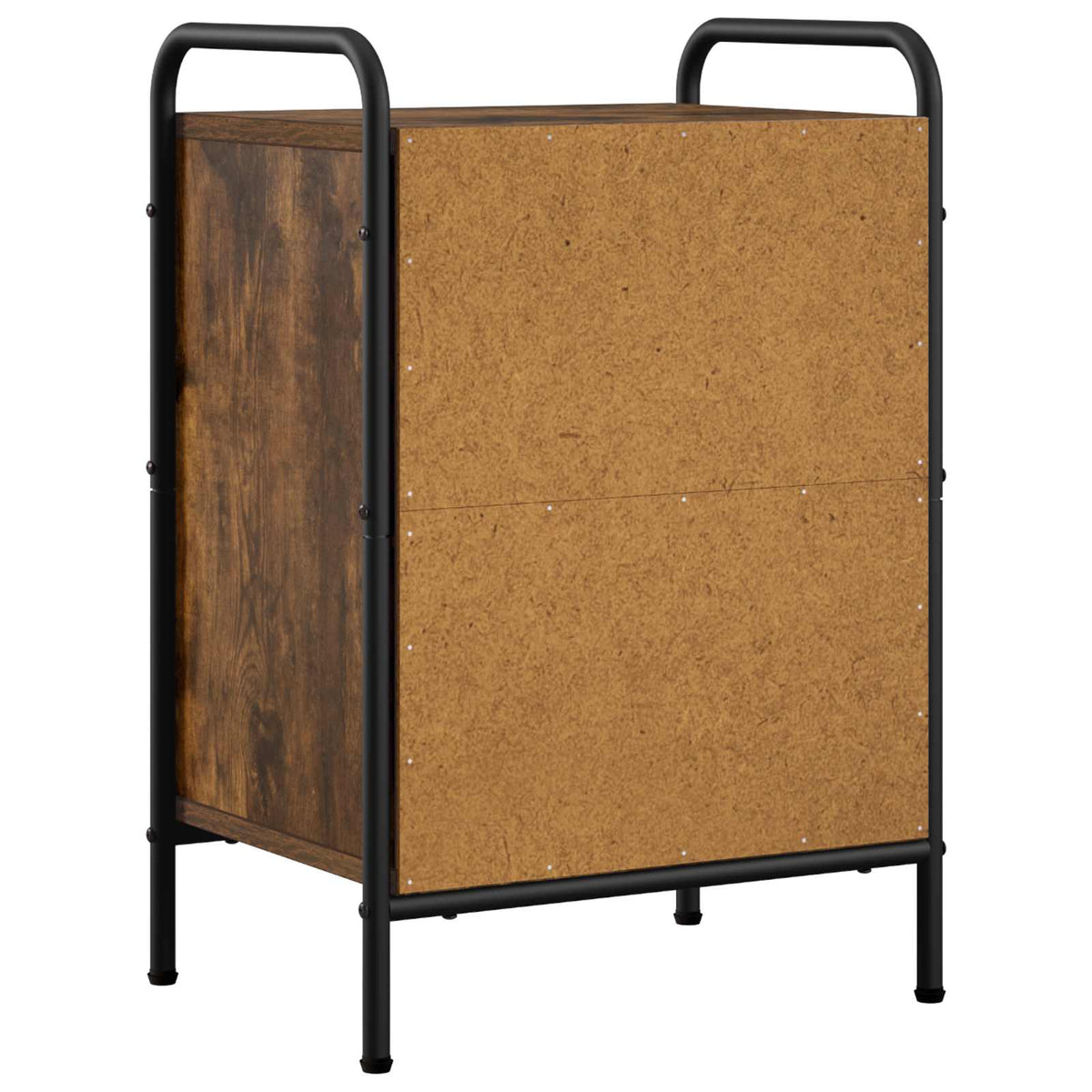 vidaXL Bedside Cabinet 2 pcs Smoked Oak 40 x 30 x 60 cm 6
