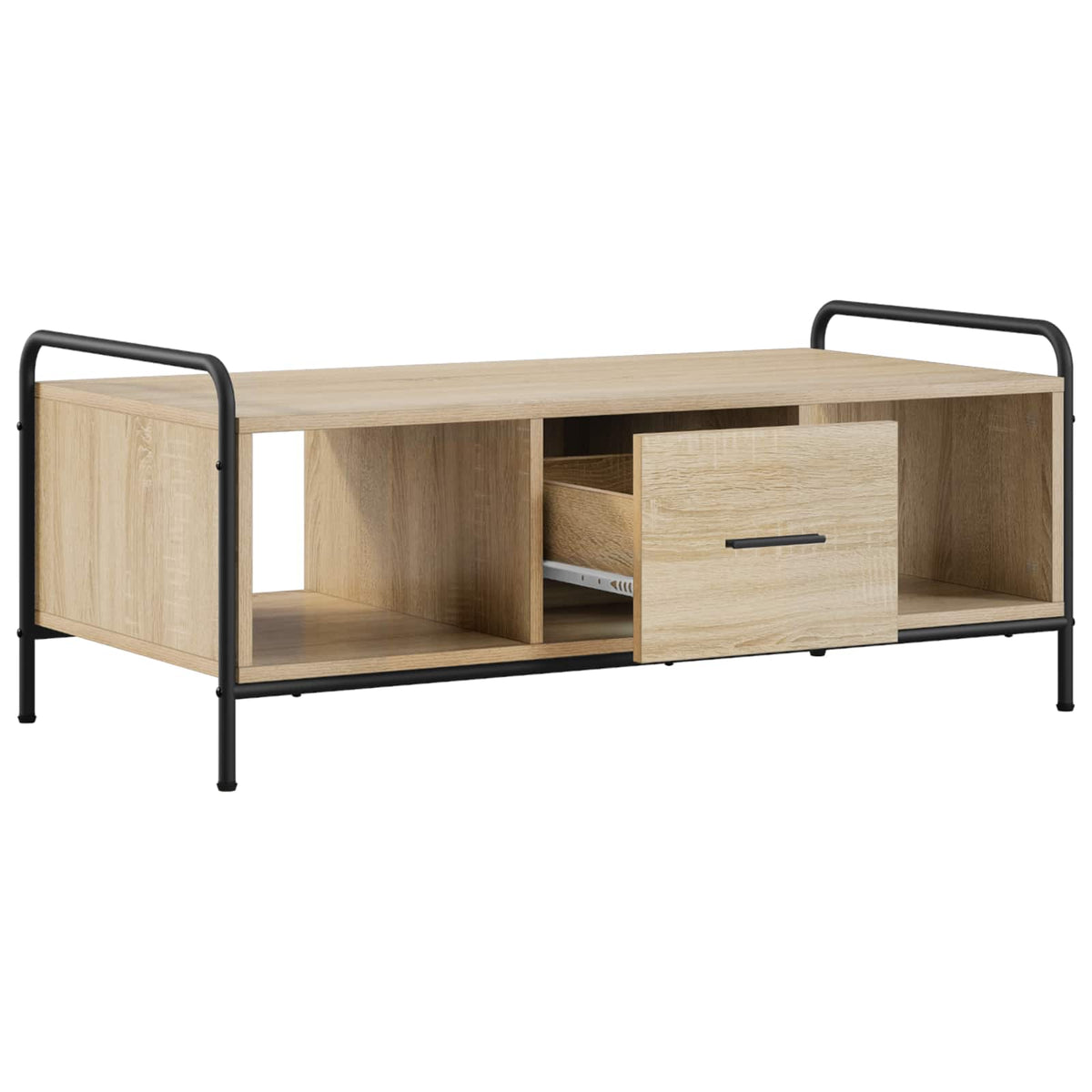 Coffee Table 99.5 x 49 x 41 cm Engineered Wood Sonoma oak