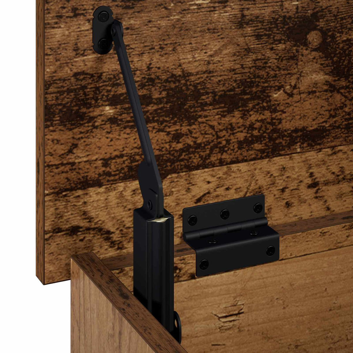 vidaXL Storage Box Old Wood 60 x 40 x 49.5 cm Engineered Wood 6