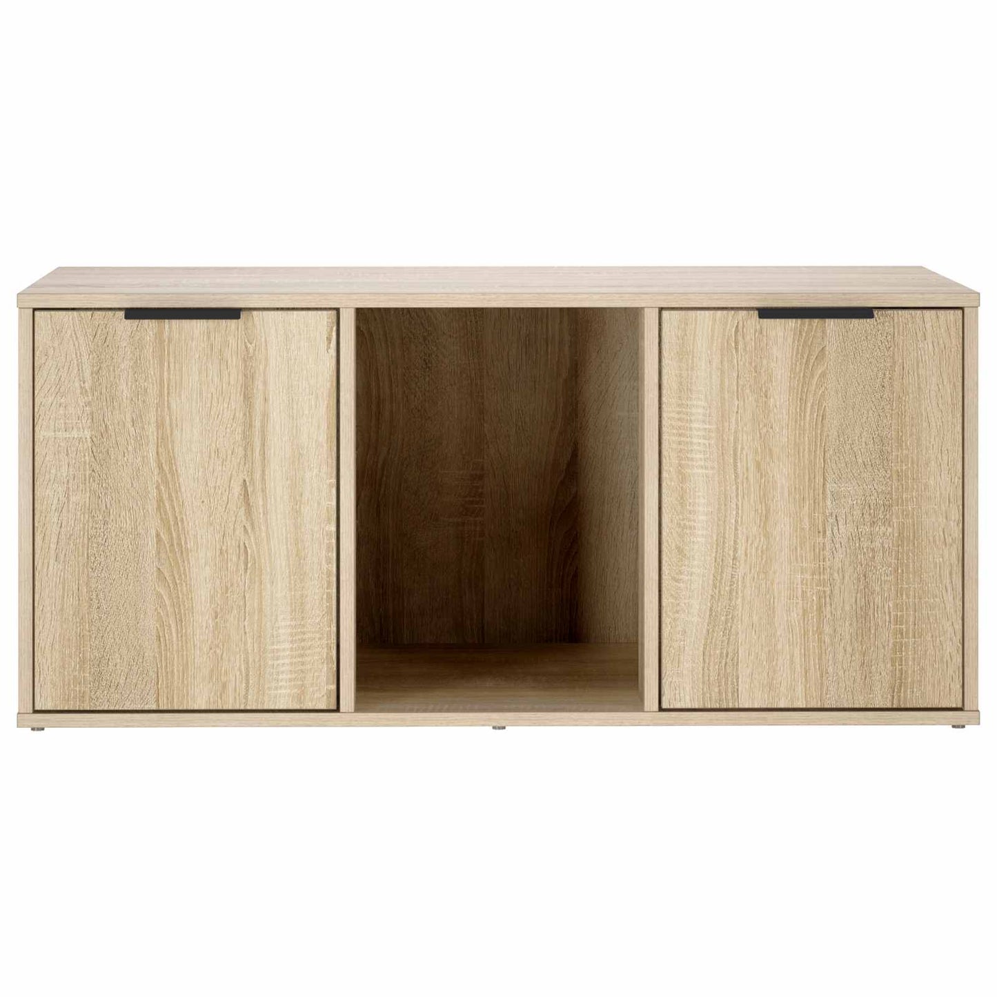 vidaXL Cat Crate Furniture Sonoma Oak 100 x 49 x 45 cm Engineered Wood 6