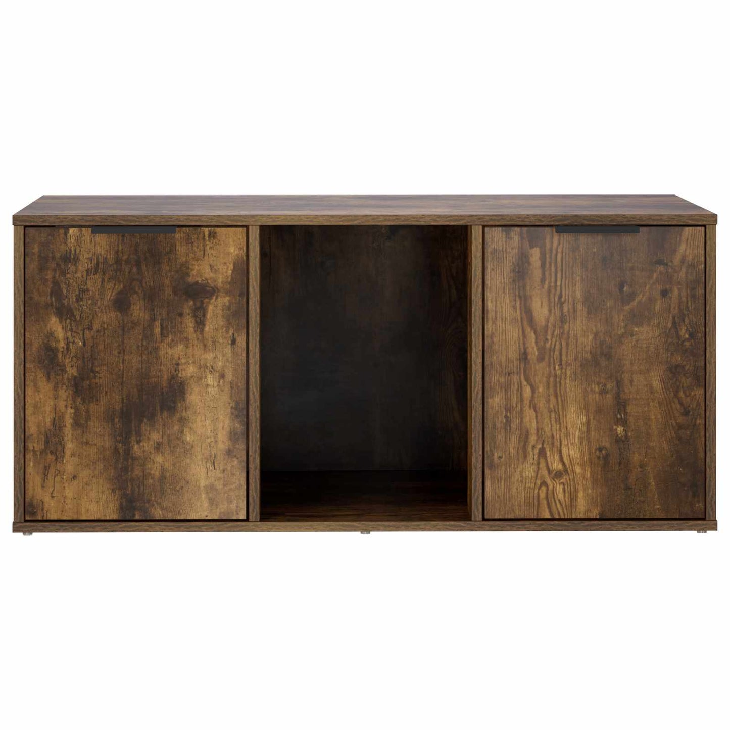 vidaXL Cat Crate Furniture Smoked Oak 100 x 49 x 45 cm Engineered Wood 6