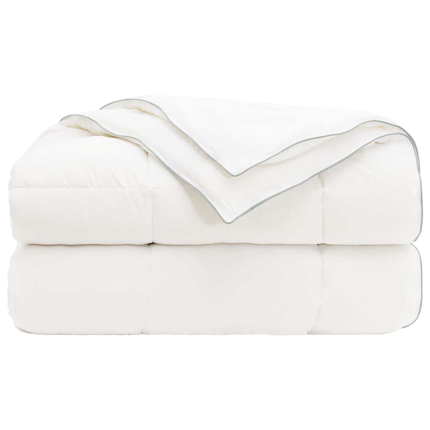 vidaXL Duvet 137x200 cm 4 Seasons 200+300 GSM Australian Wool White 6