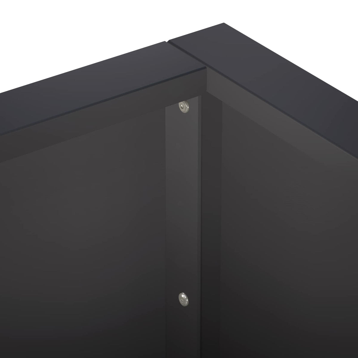 Retaining Wall Steel Black
