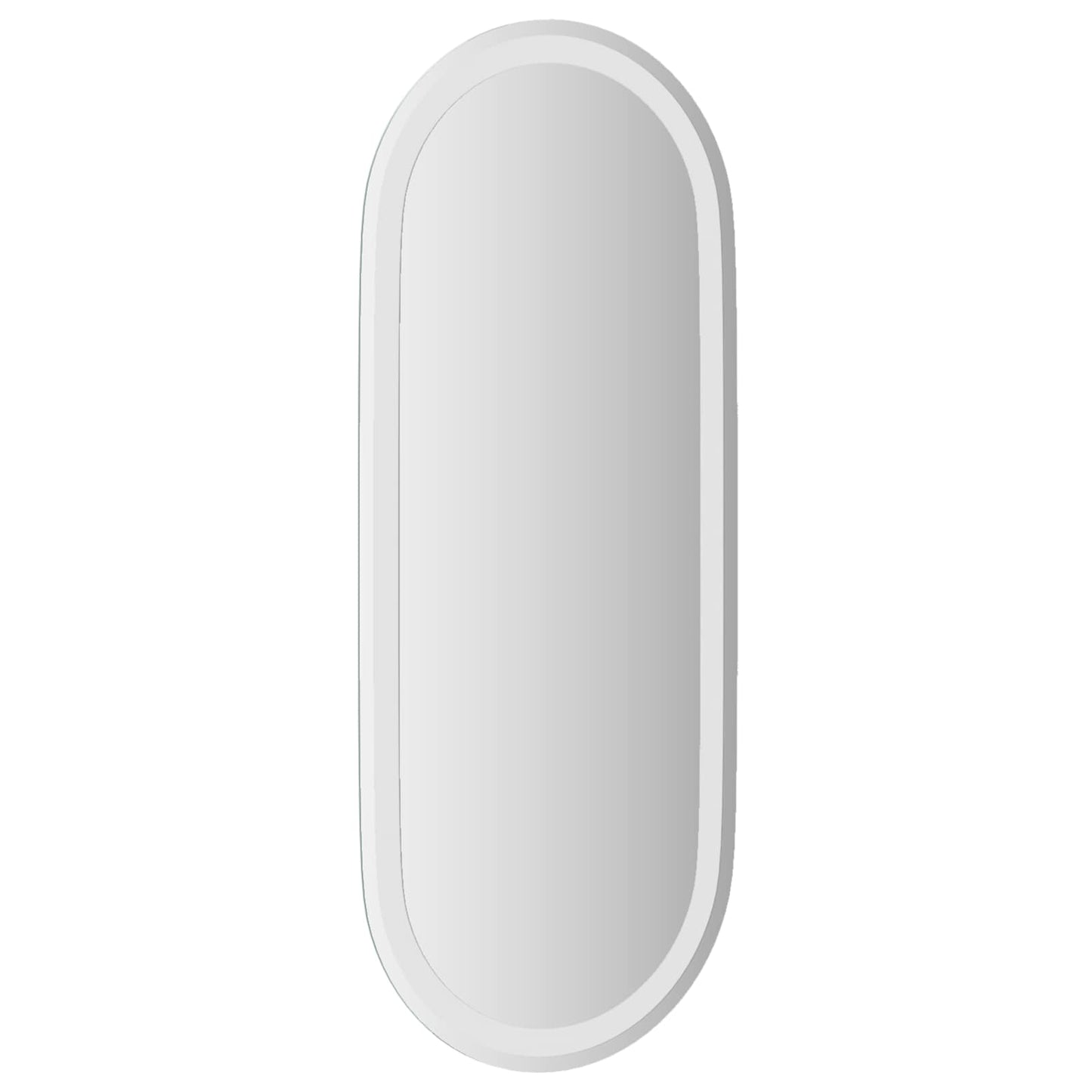 vidaXL LED Bathroom Mirror Transparent 90 x 40 cm Tempered Glass 6