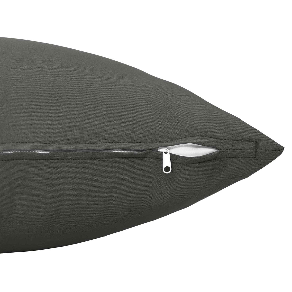 Cushion with Pillow HEERLEN 6 pcs Anthracite Polyester