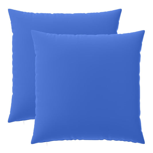 Throw Pillow HEERLEN Polyester Royal blue