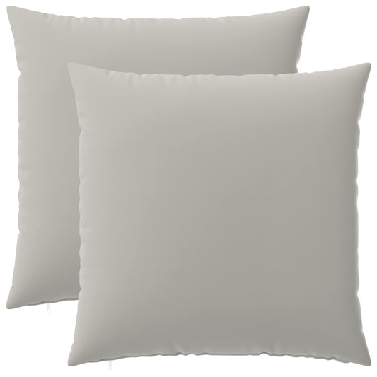 Throw Pillow HEERLEN Polyester Grey