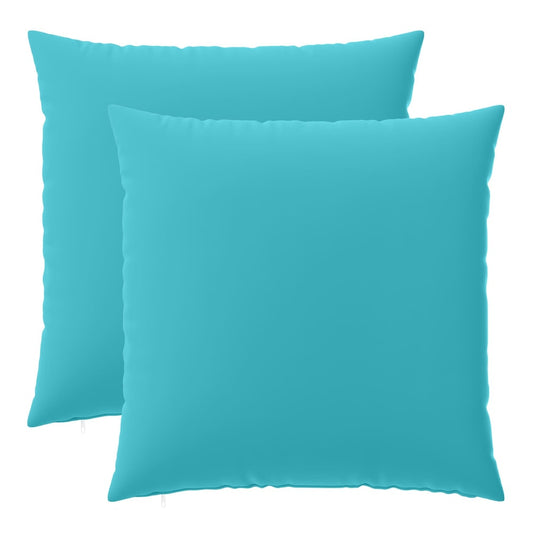 Throw Pillow HEERLEN Polyester Turquoise