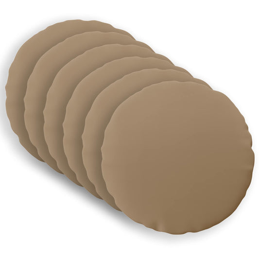 Throw Pillow HEERLEN Taupe Dia Polyester