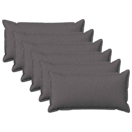Cushion with Pillow HOUTEN 6 pcs Light Grey