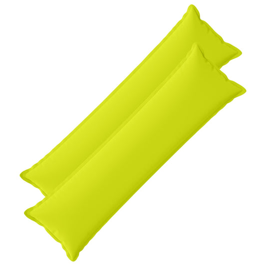 vidaXL Cushion with Pillow HOUTEN 2 pcs Bright Green Polyester 2